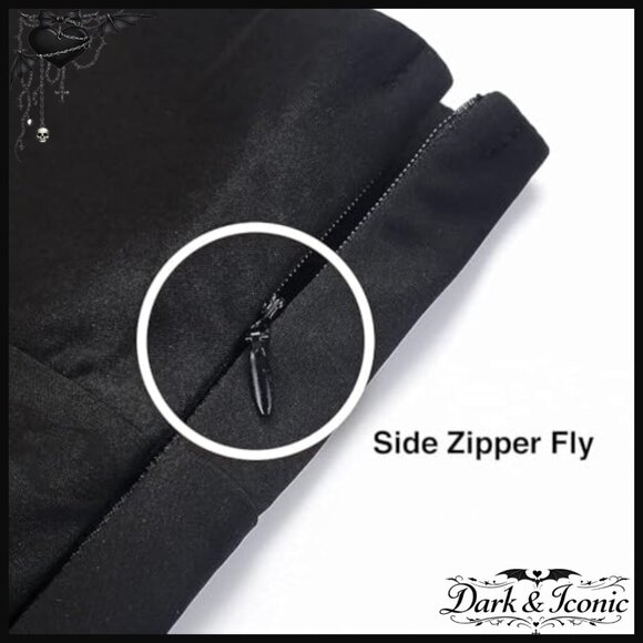 High Waist Pleated Mini Skirt, 100% Cotton, A-Line Style, Casual Wear - Picture 5 of 6